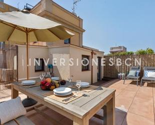 Terrace of Attic to rent in  Barcelona Capital  with Air Conditioner, Heating and Terrace