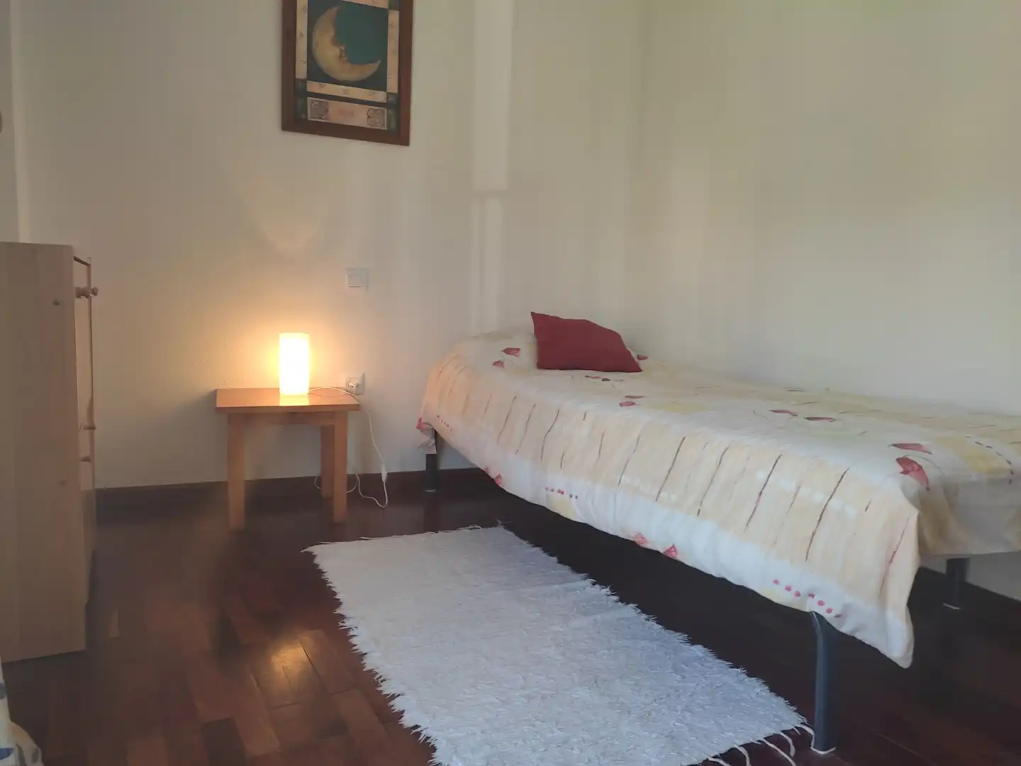 Schlafzimmer von Wohnungen zur Miete in Badajoz mit Klimaanlage, Heizung und Parkett