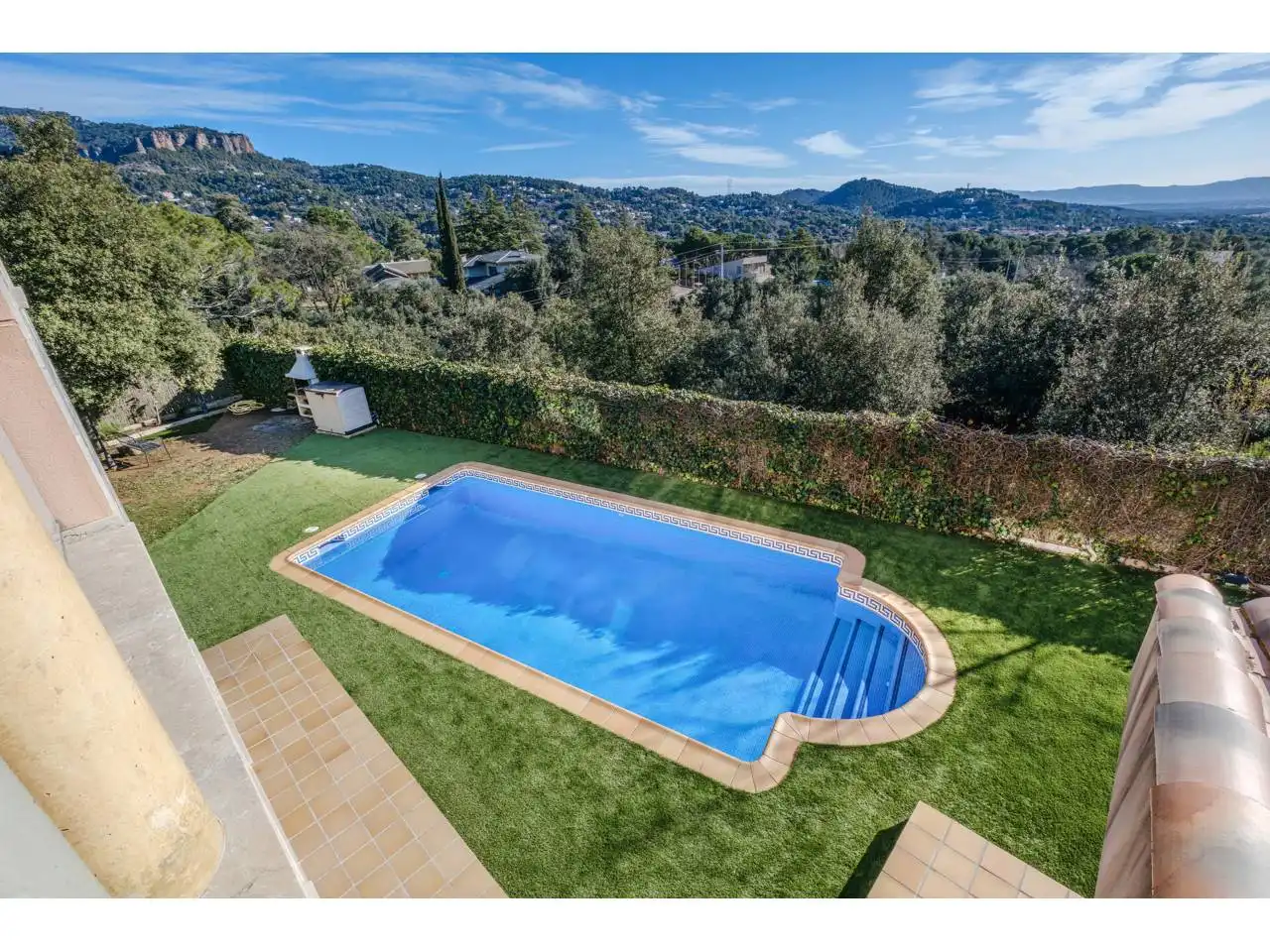 Swimming pool of Houses for sale in Matadepera  with Heating, Private garden and Terrace