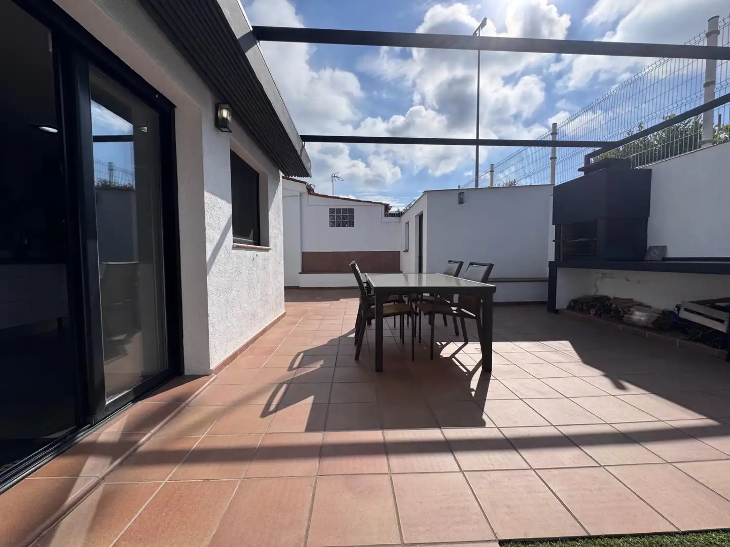 Terraza de Casa adosada en venta en Blanes con Aire acondicionado, Calefacción y Jardín privado