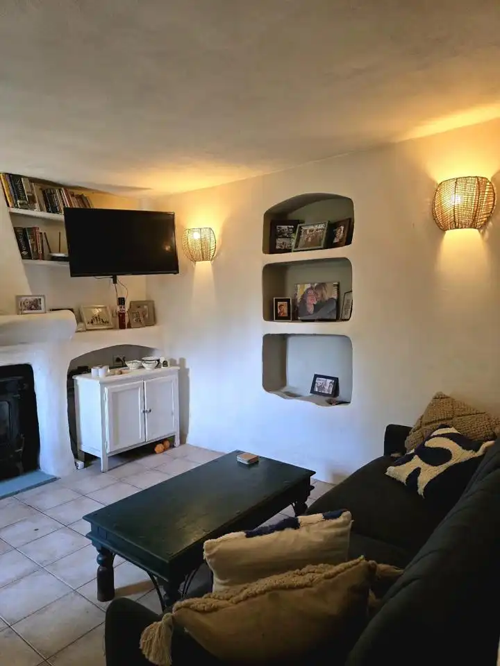 Sala de estar de Casa o chalet en venta en Almuñécar con Aire acondicionado, Jardín privado y Terraza