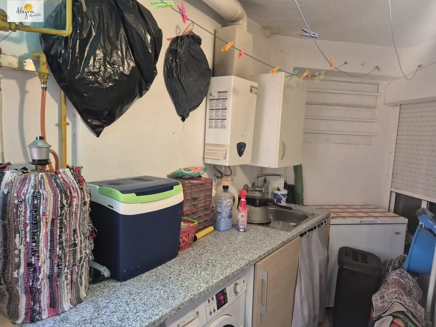 Cuina de Pis en venda en Valencia amb Aire condicionat, Moblat i Balcó