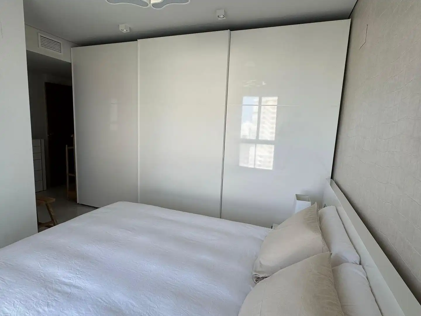 Schlafzimmer von Wohnung zur Miete in Alicante / Alacant mit Klimaanlage, Heizung und Terrasse