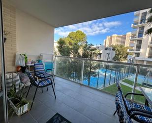 Swimming pool of Flat for sale in Alicante / Alacant  with Air Conditioner, Heating and Private garden