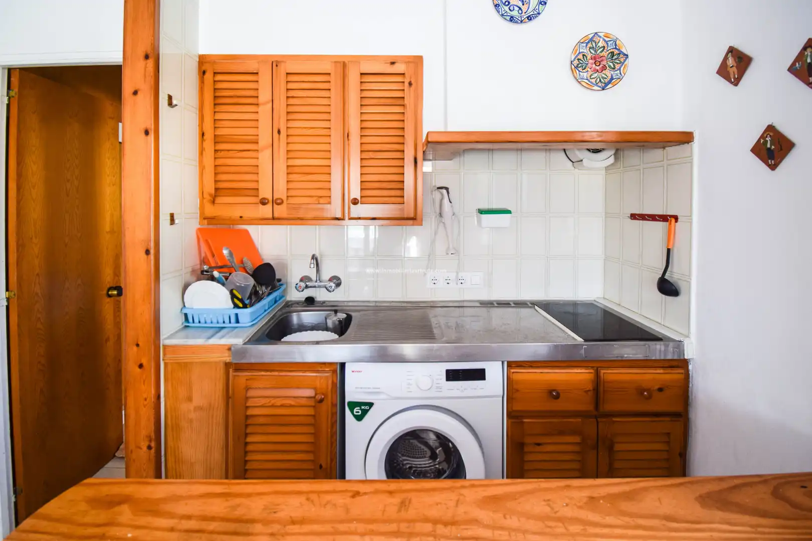 Cocina de Apartamento en venta en Ciutadella de Menorca con Aire acondicionado, Terraza y Amueblado