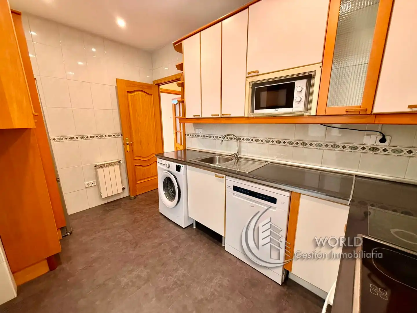 Kitchen of Flat for sale in Madrid  with Air Conditioner and Heating