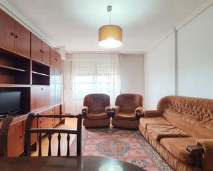 Living room of Flat for sale in Venta de Baños  with Heating, Parquet flooring and Terrace