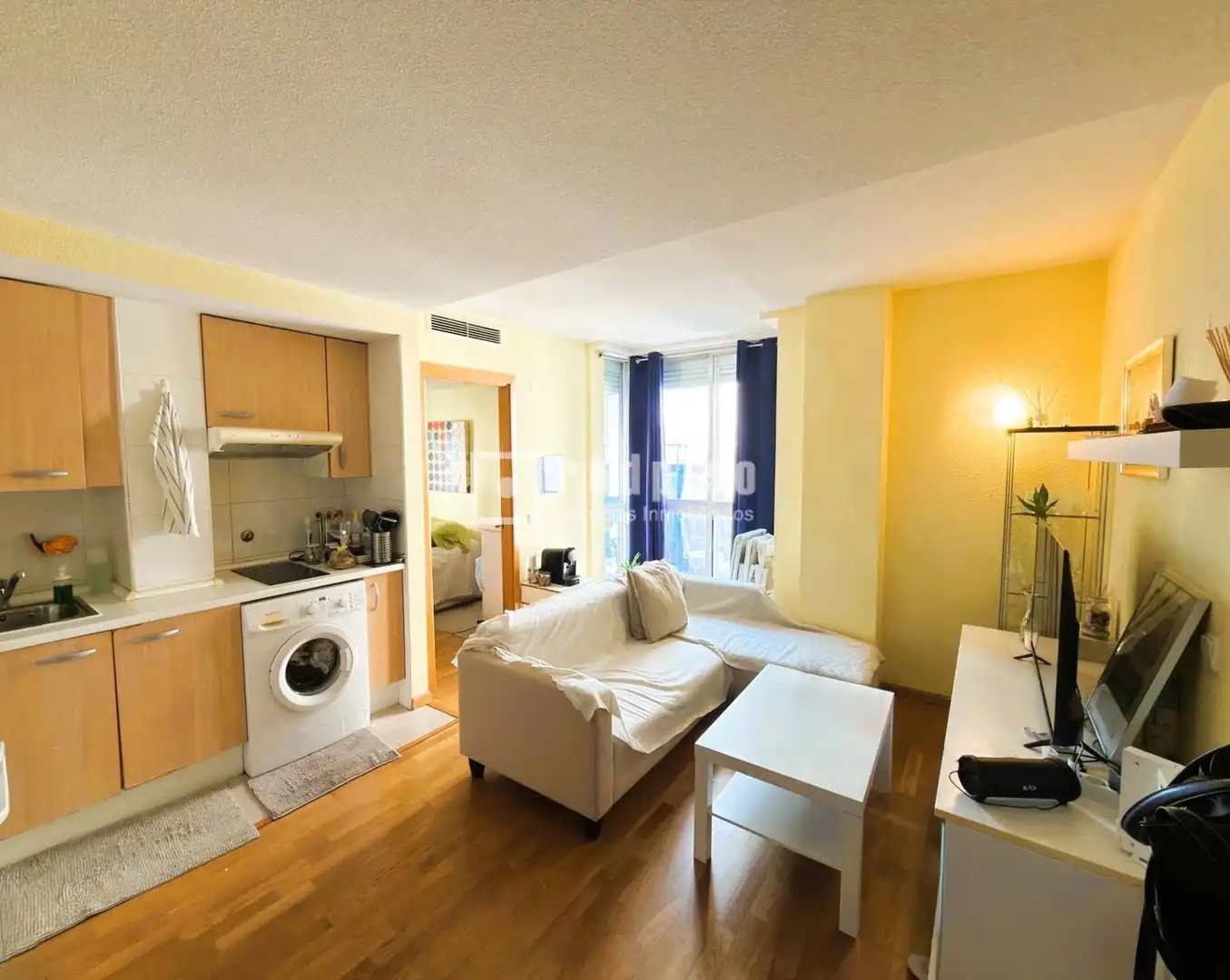 Schlafzimmer von Wohnung zum Verkauf in Madrid mit Klimaanlage, Heizung und Möbliert