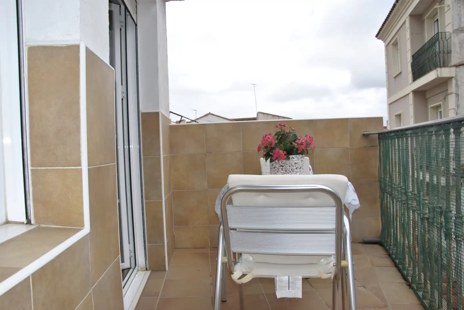 Terrace of Flat for sale in Plasencia  with Air Conditioner, Heating and Parquet flooring