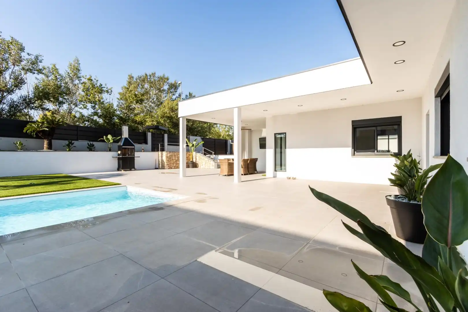 Terrassa de Casa o xalet en venda en Sant Quirze del Vallès amb Aire condicionat, Calefacció i Jardí privat