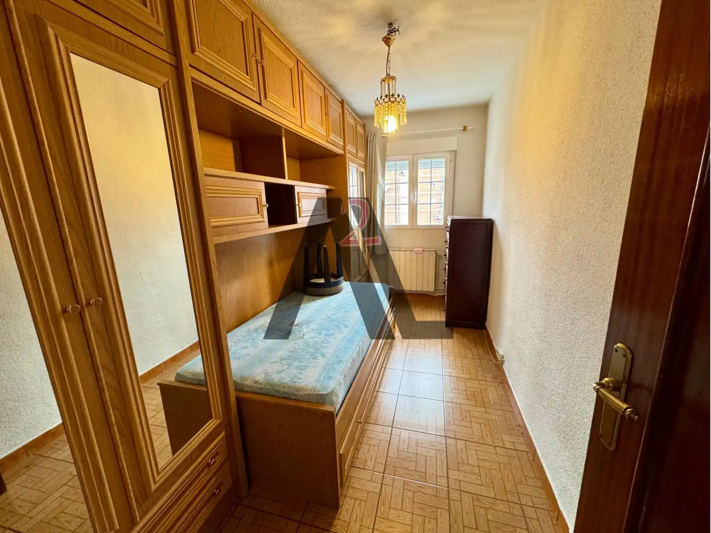 Bedroom of Flat for rent in Madrid  with Heating