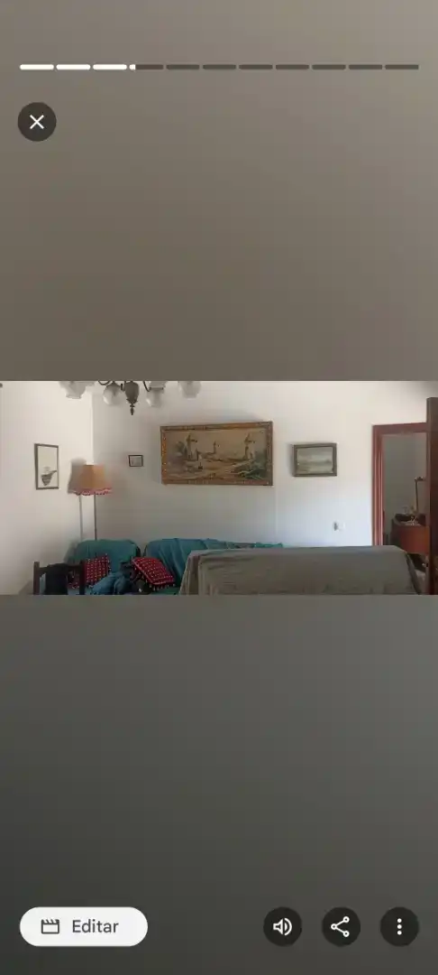 Sala d'estar de Casa adosada en venda en Granátula de Calatrava