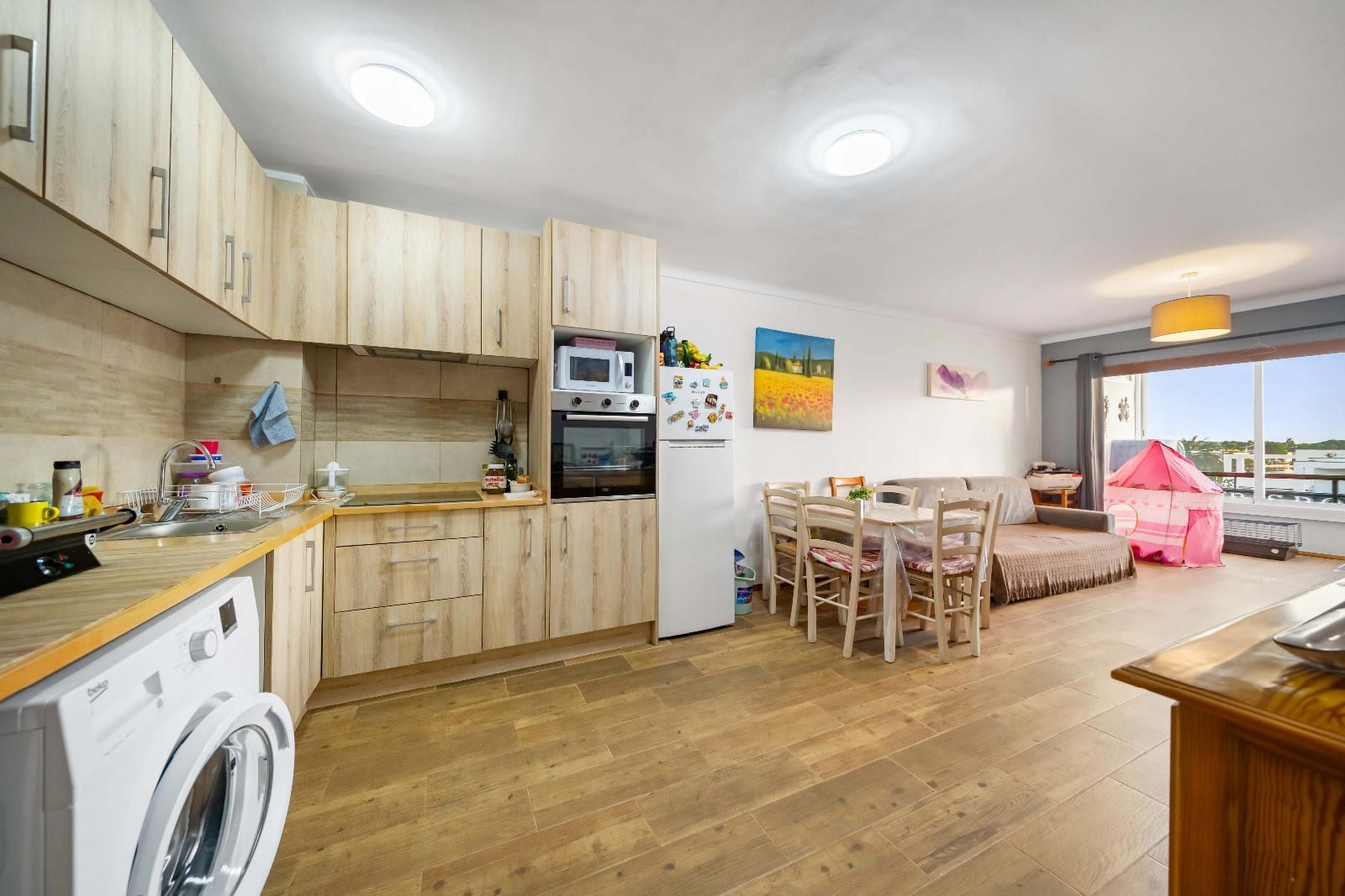 Küche von Wohnungen zum verkauf in Alcúdia mit Terrasse und Möbliert