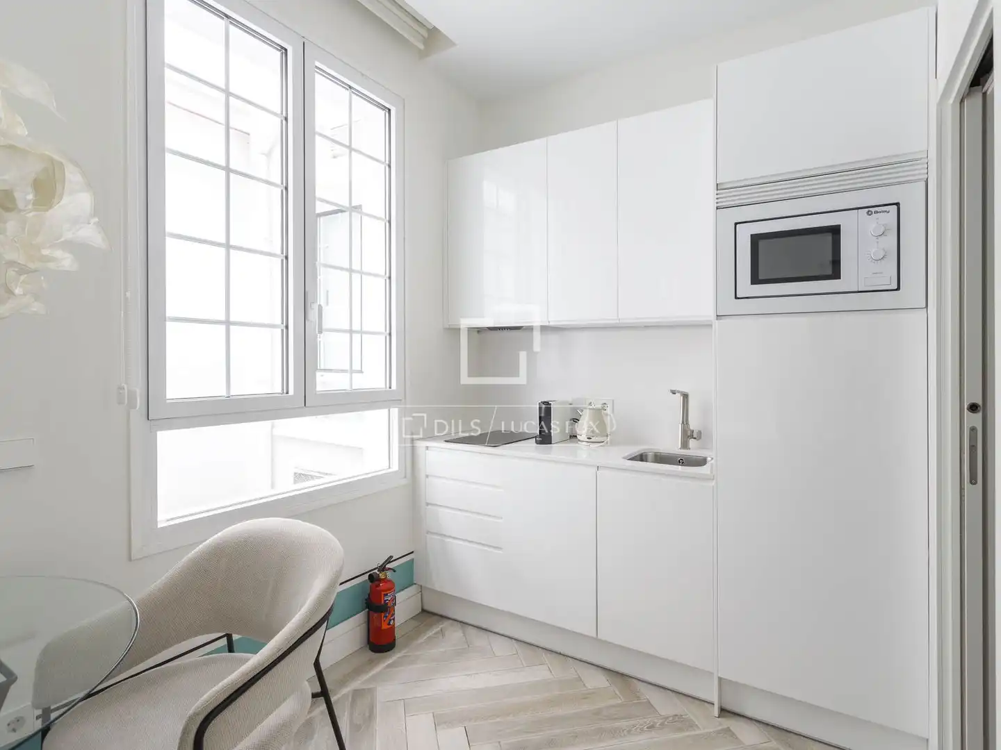 Cocina de Loft de alquiler en Madrid con Aire acondicionado, Calefacción y Amueblado
