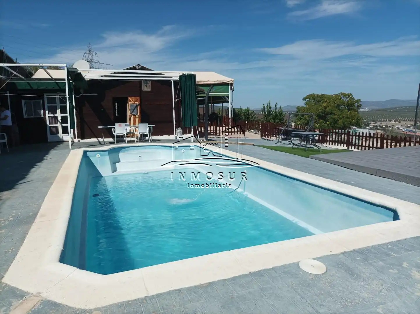 Piscina de Casa o xalet en venda en Lucena amb Piscina i Moblat
