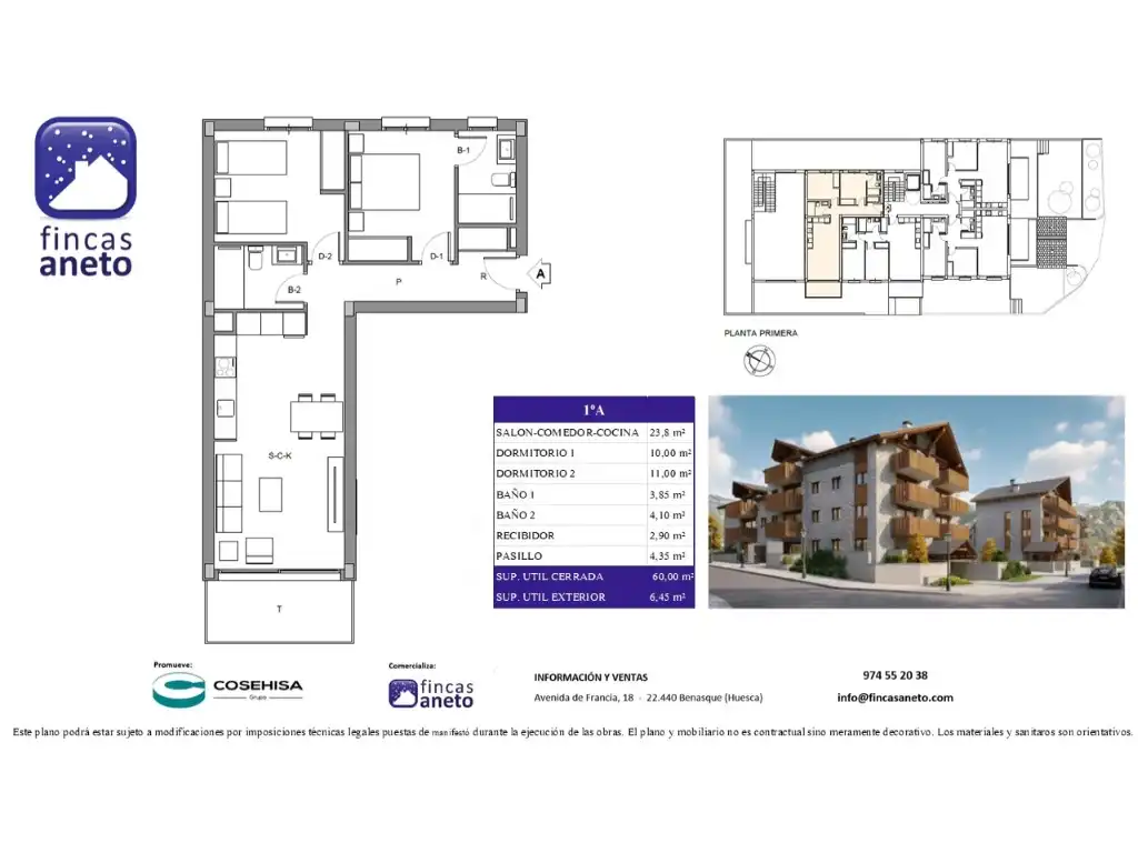 Apartment mit Aufzug zum Verkauf in Calle Remascaro, imagen 2