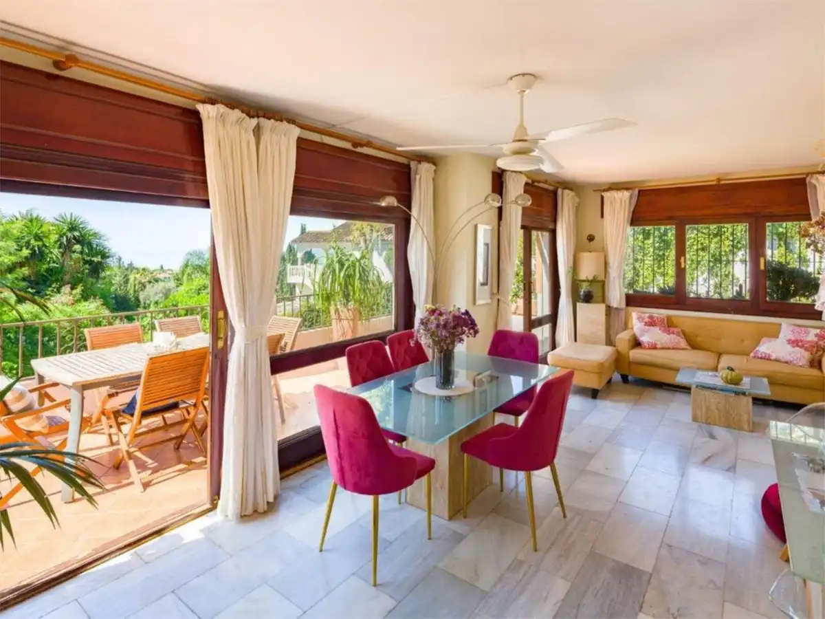 Comedor de Casa o chalet en venta en Marbella con Aire acondicionado, Terraza y Trastero
