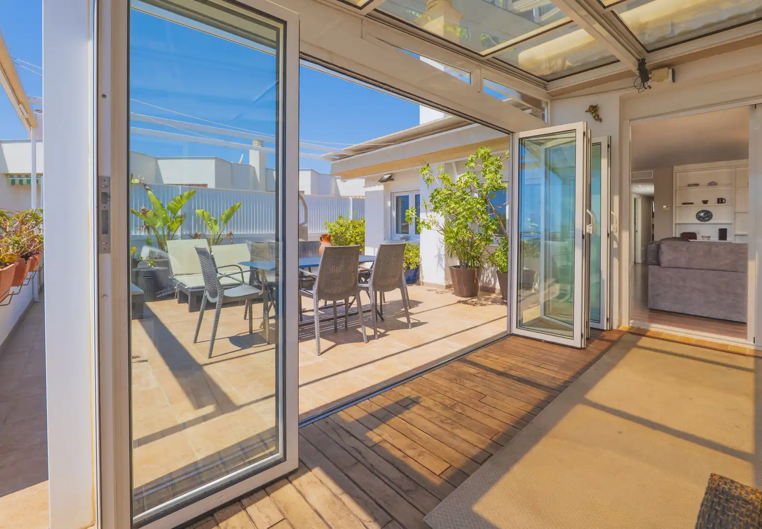 Terraza de Ático en venta en Torremolinos con Aire acondicionado, Calefacción y Terraza