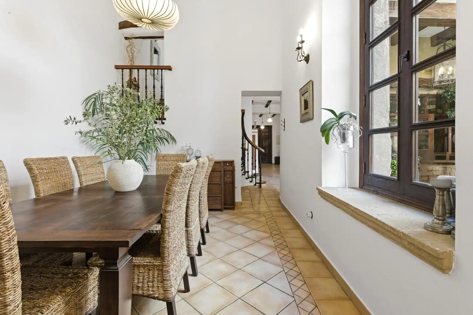 Comedor de Casa o chalet en venta en Jávea / Xàbia con Calefacción, Jardín privado y Terraza