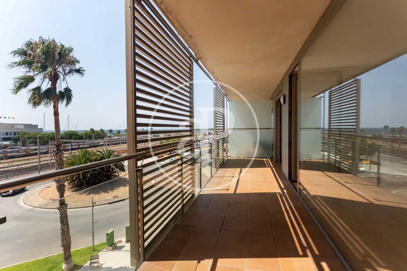 Terrasse von Wohnung zur Miete in Mataró mit Klimaanlage, Heizung und Terrasse