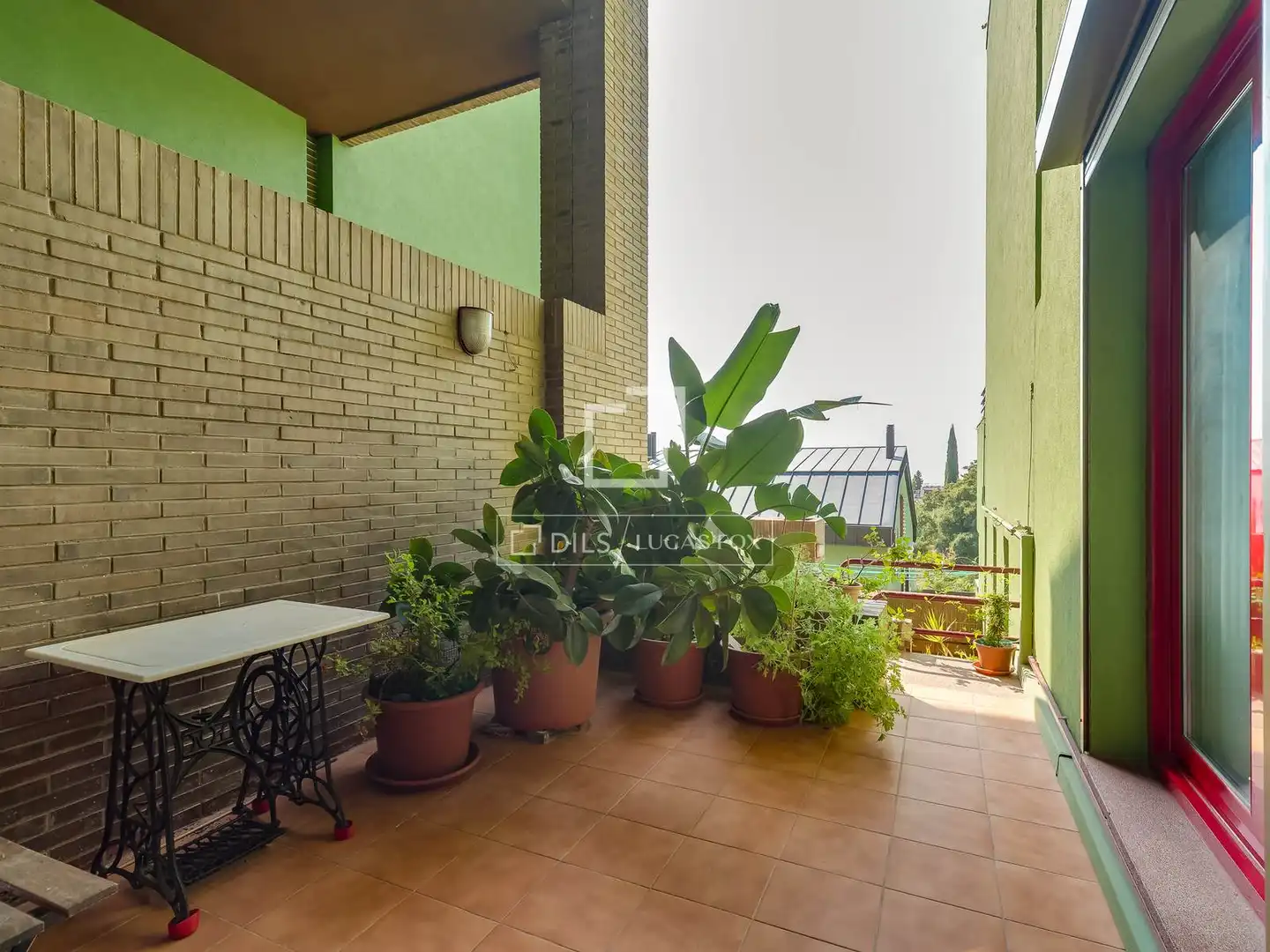 Terraza de Casa o chalet de alquiler en Barcelona con Aire acondicionado, Calefacción y Jardín privado