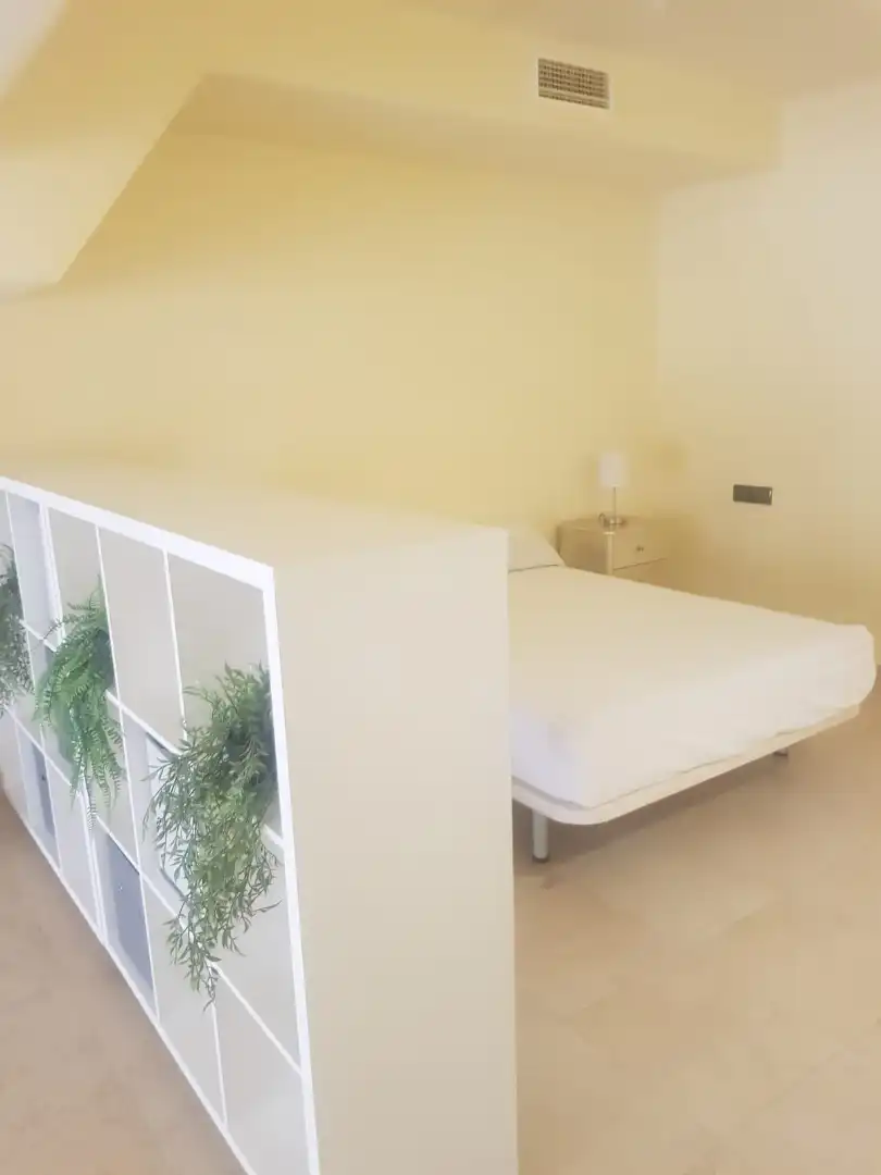 Bedroom of Flat for rent in Vícar  with Air Conditioner, Heating and Terrace