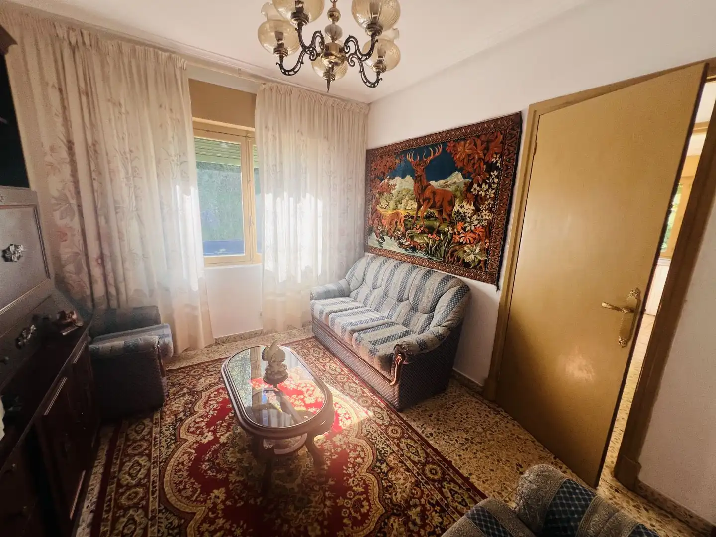 Sala de estar de Casa o chalet en venta en Voto con Terraza, Trastero y Balcón