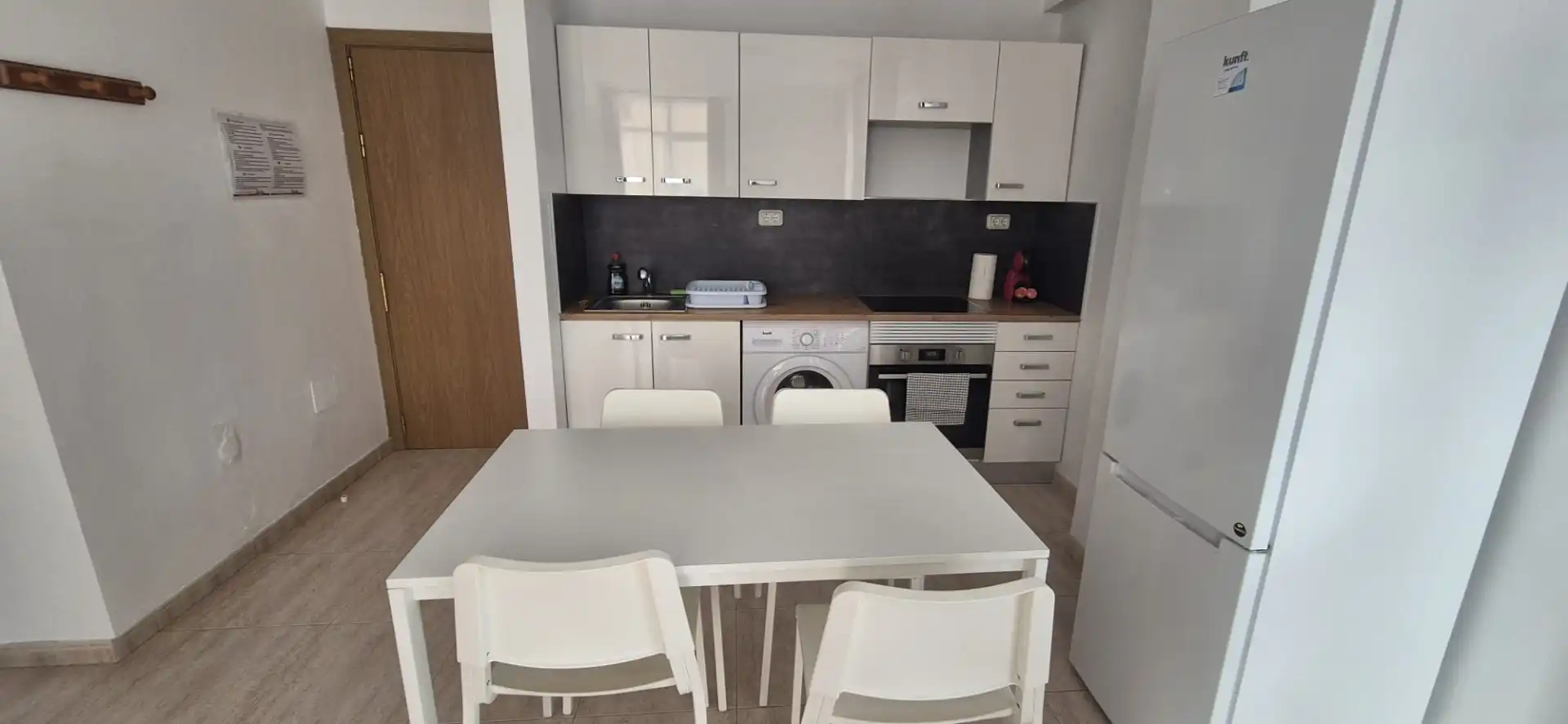 Kitchen of Flat for sale in Puerto de la Cruz  with Terrace, Furnished and Oven