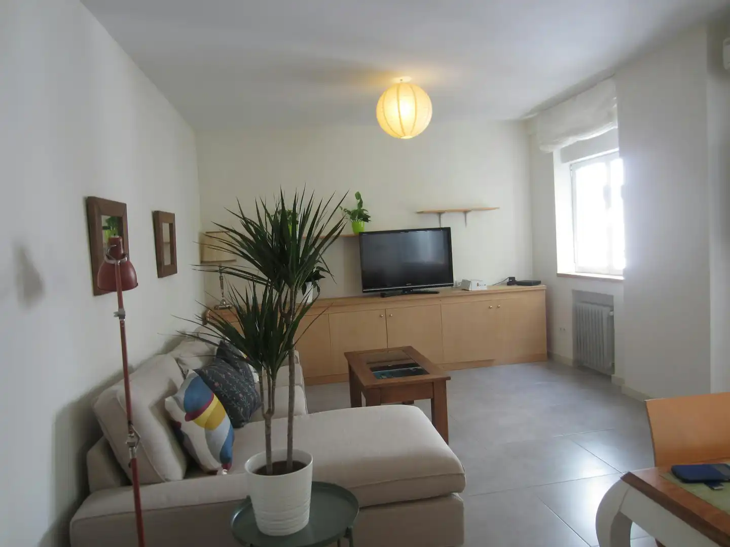 Sala de estar de Piso de alquiler en Madrid con Aire acondicionado, Calefacción y Jardín privado