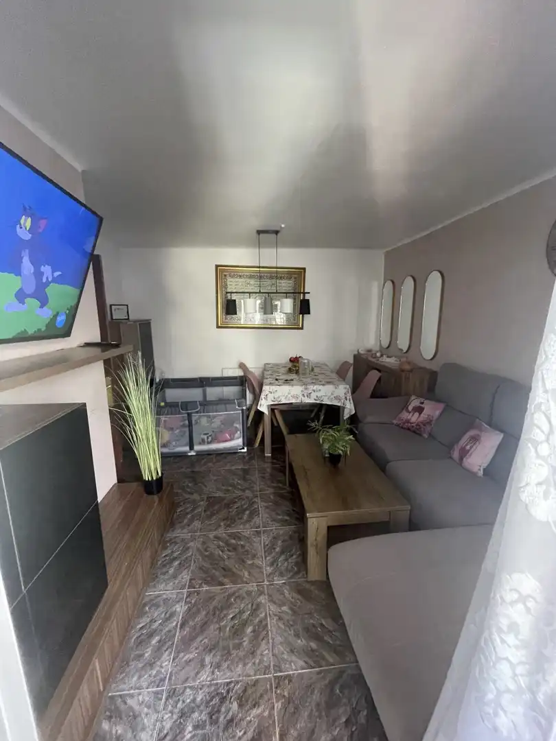 Sala de estar de Piso en venta en Girona con Calefacción