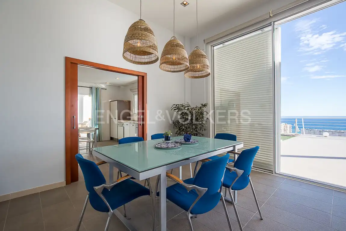Dining room of Houses for sale in Cullera  with Air Conditioner, Heating and Terrace