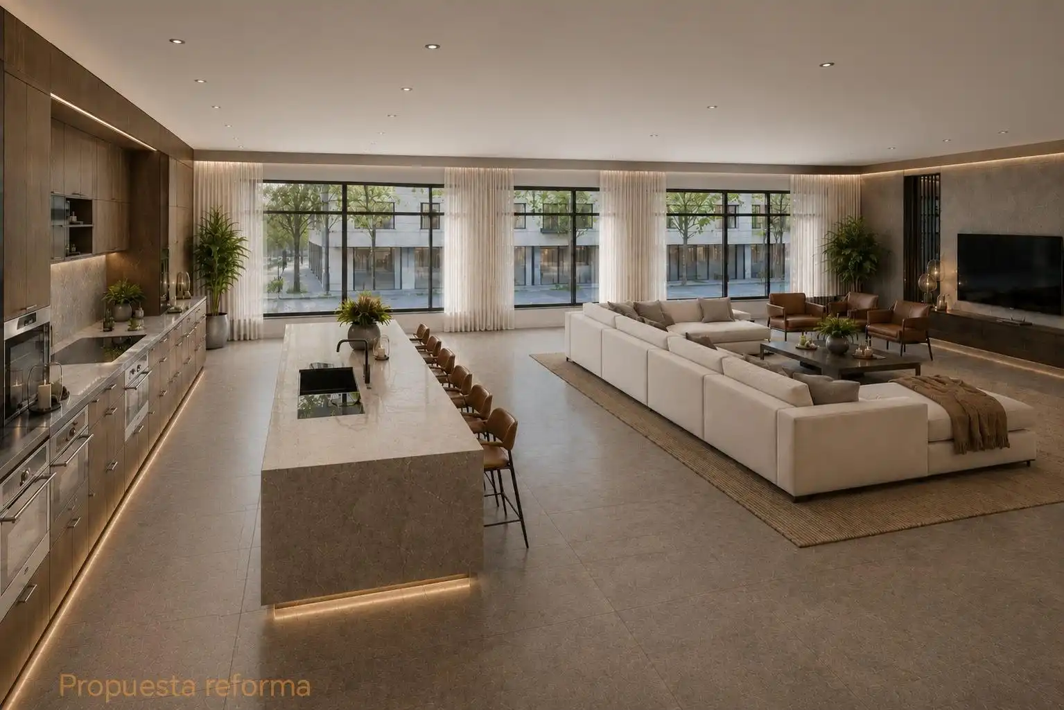Sala d'estar de Oficina en venda en Barcelona amb Aire condicionat i Calefacció