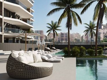 Mini appartamento con balcone in vendita a Marisol Park - Ortembach - Los Almendros