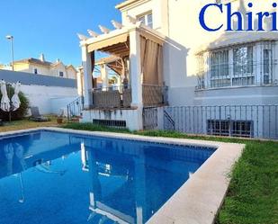 Exterior view of Single-family semi-detached to rent in  Córdoba Capital  with Air Conditioner and Swimming Pool