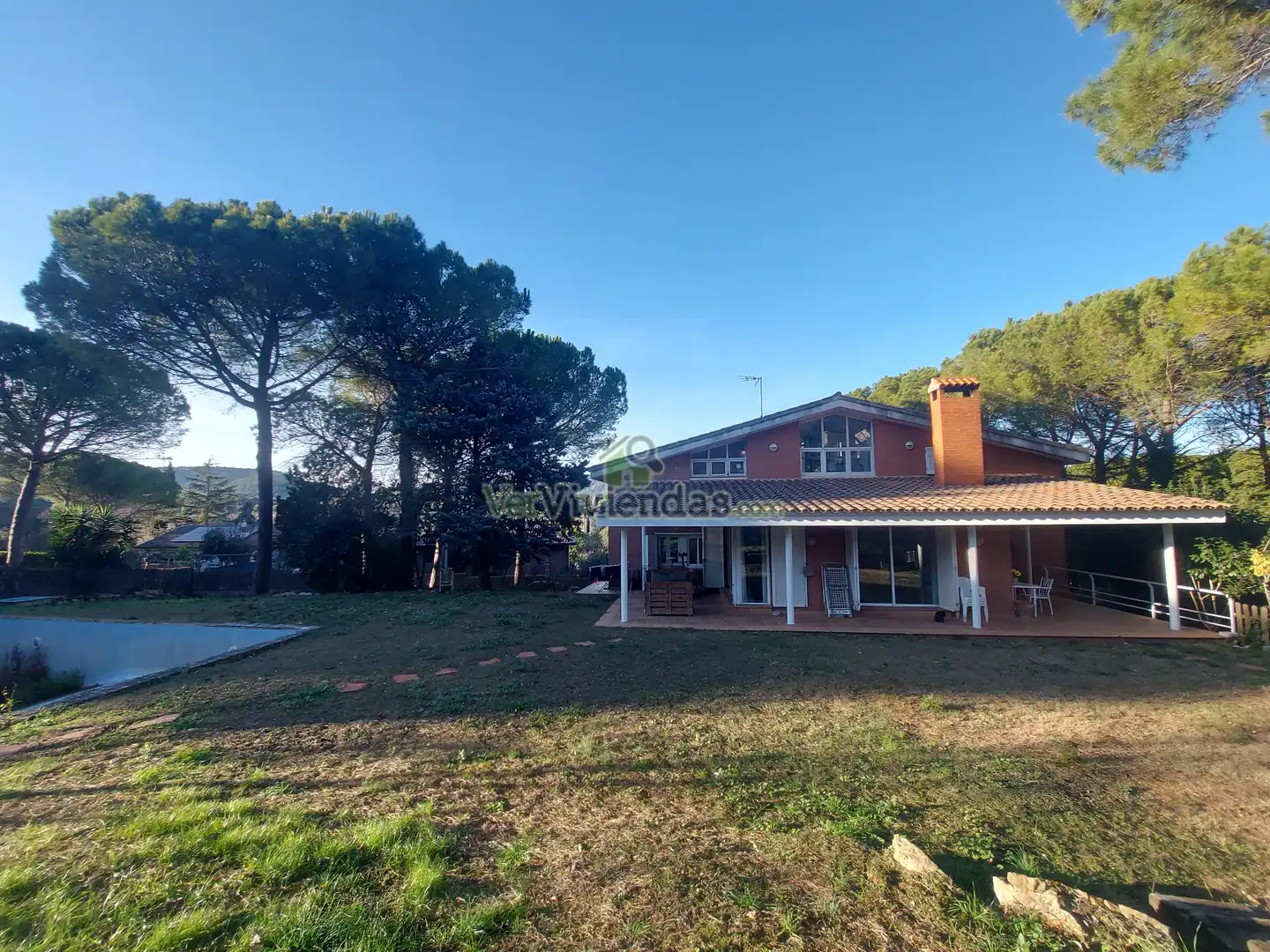 Jardín de Casa o chalet en venta en Begues con Calefacción, Jardín privado y Terraza