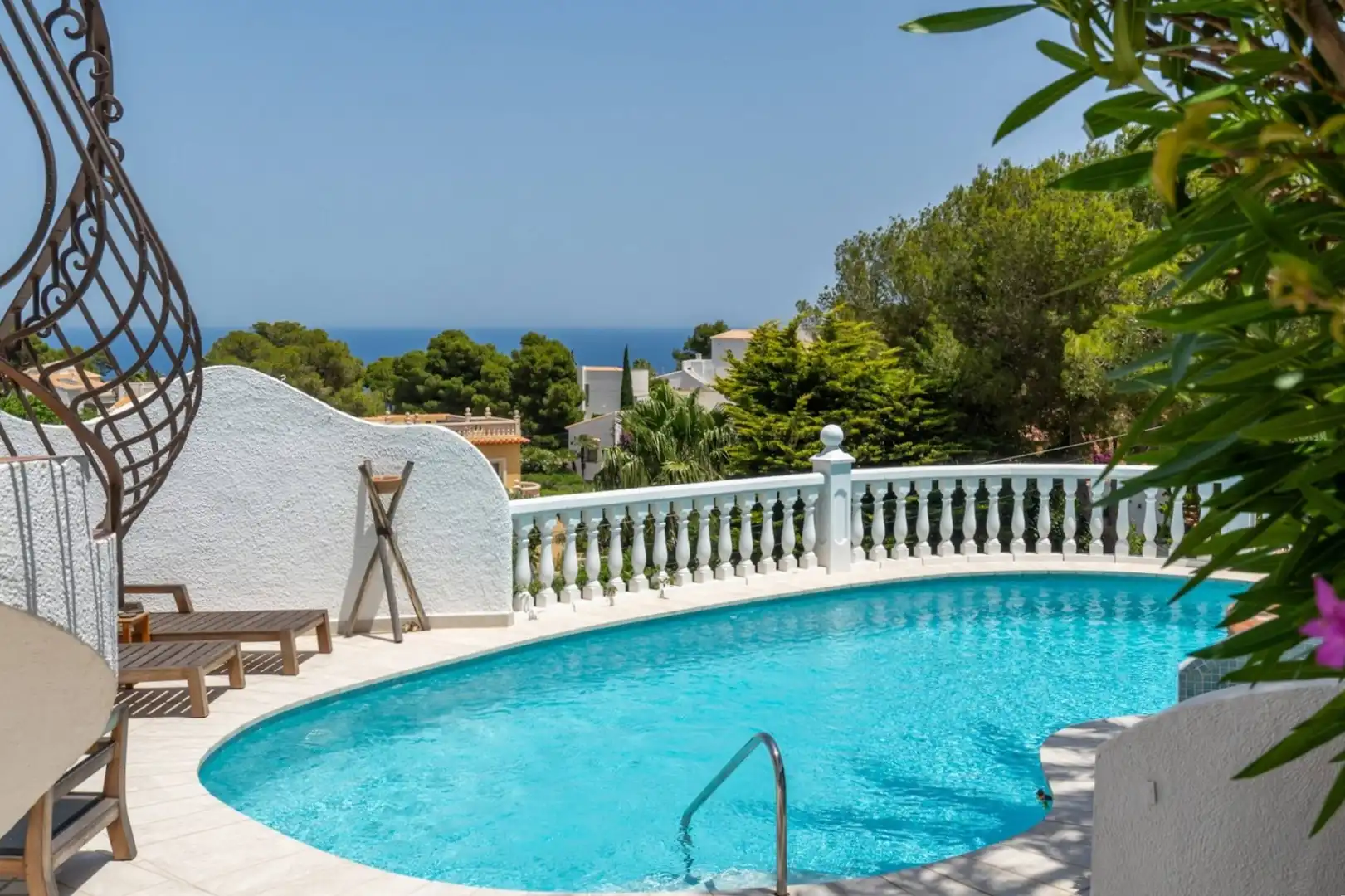 Piscina de Casa o xalet en venda en Jávea / Xàbia amb Aire condicionat, Calefacció i Jardí privat