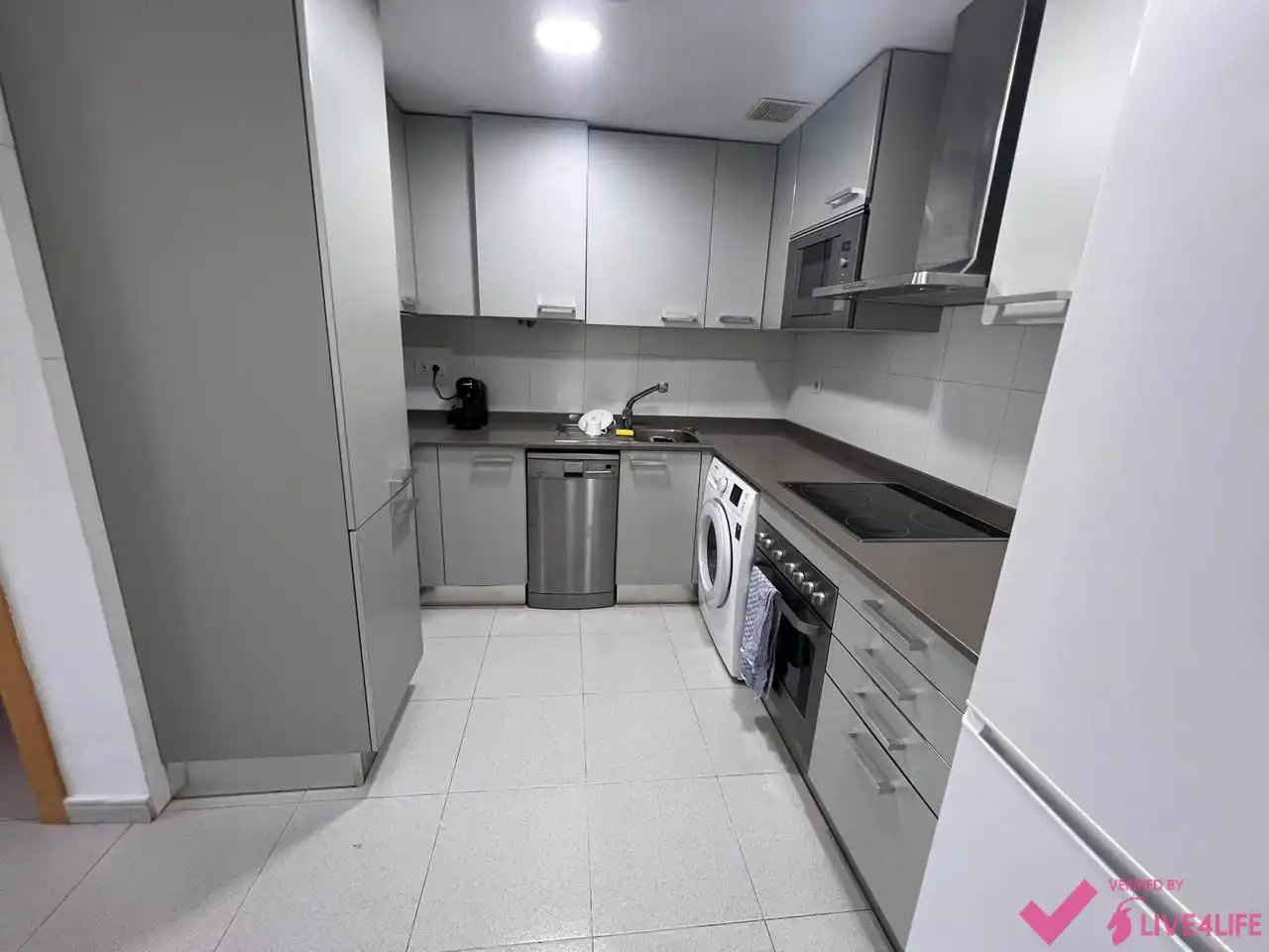 Cocina de Piso de alquiler en Valencia con Aire acondicionado y Amueblado