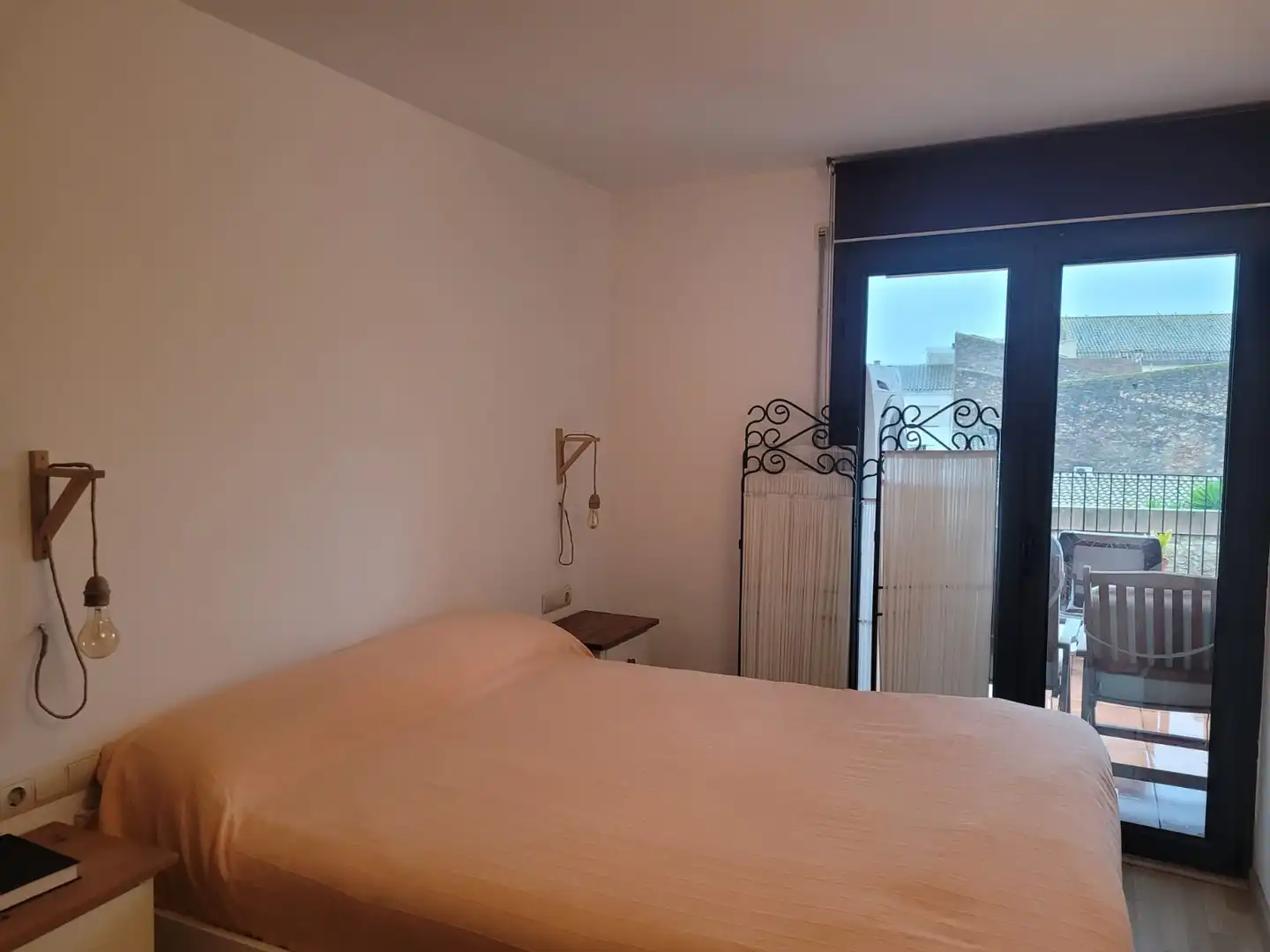 Schlafzimmer von Wohnung zur Miete in Palafrugell mit Heizung, Terrasse und Möbliert
