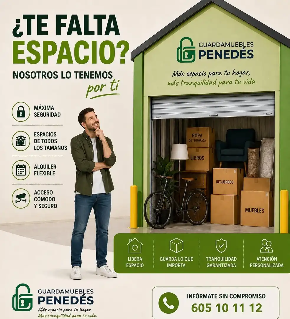 Storage room for rent in Sant Pere de Riudebitlles