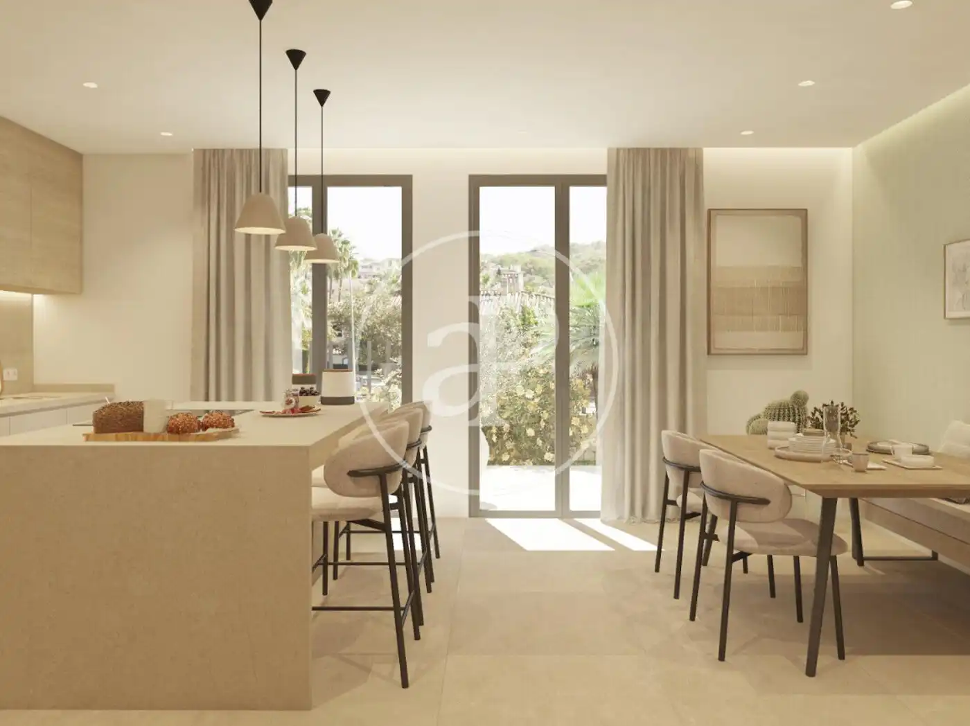 Neubau-Haus mit Pool zum Verkauf in Ponent, imagen 7