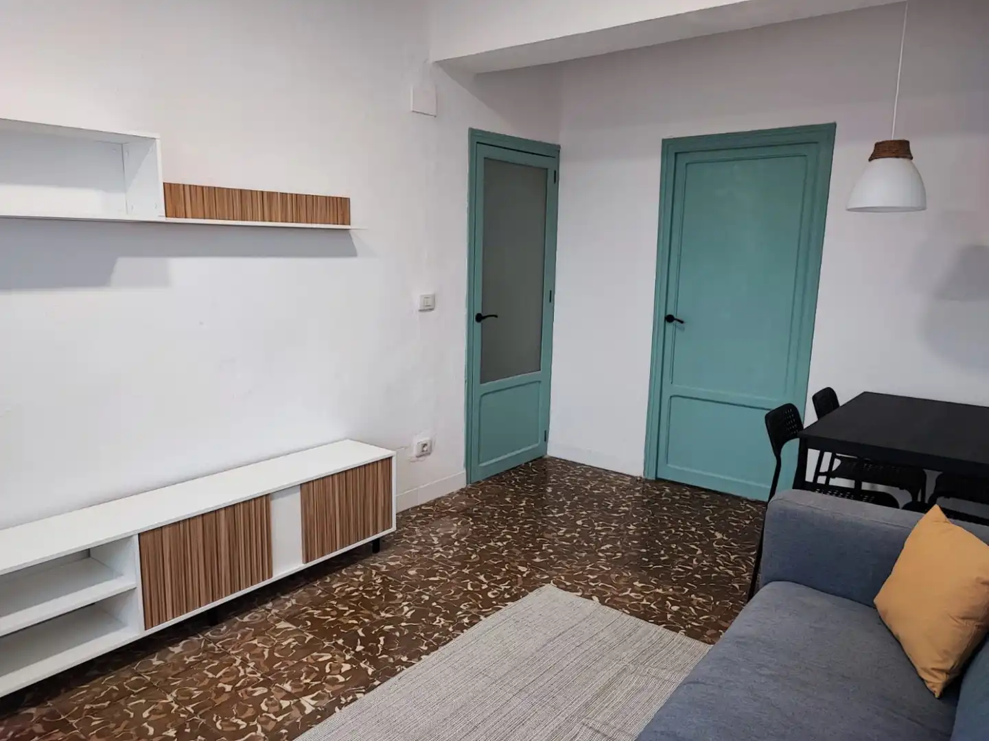Sala de estar de Piso en venta en L'Alcora con Amueblado