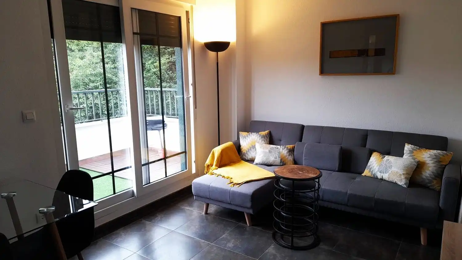 Sala de estar de Casa o chalet de alquiler en Miengo con Jardín privado, Terraza y Piscina comunitaria