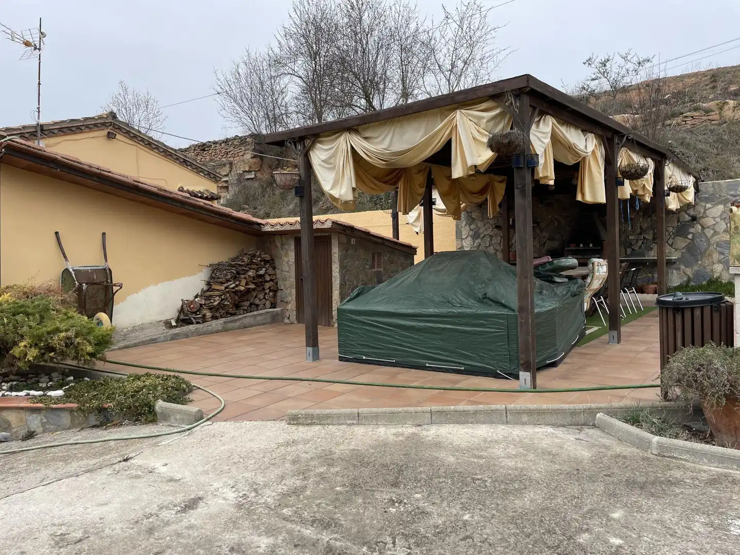 Terrace of Country homes for sale in Fonollosa  with Private garden, Terrace and Storage room