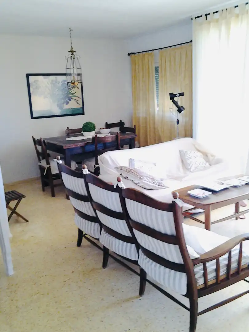 Living room of Apartments for sale in Dénia  with Heating, Terrace and Furnished