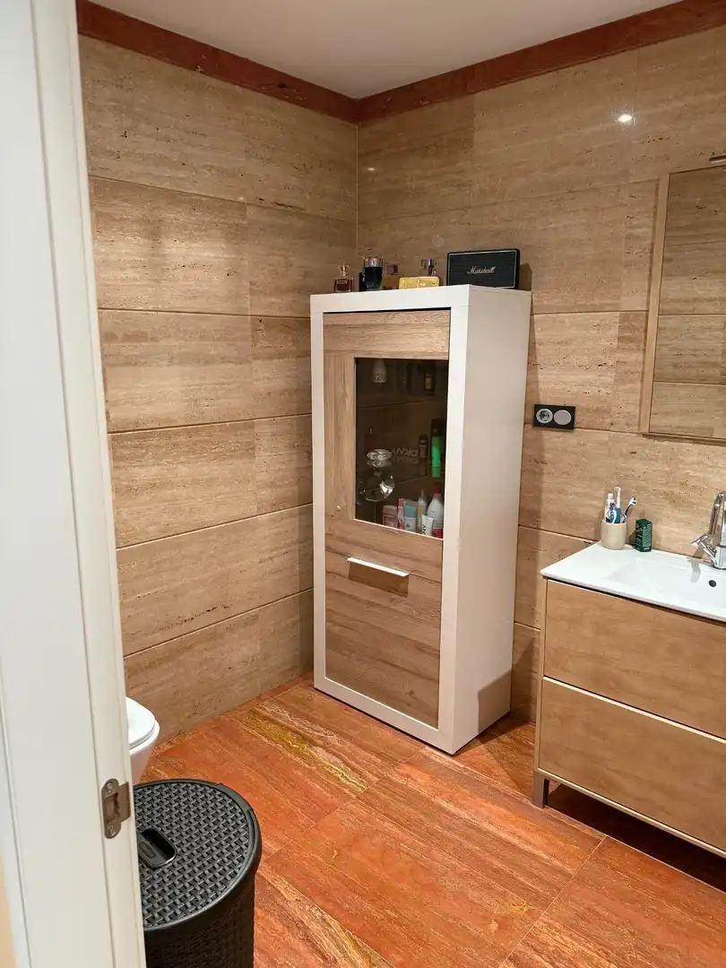 Bany de Casa adosada en venda en Mocejón amb Aire condicionat, Jardí privat i Terrassa