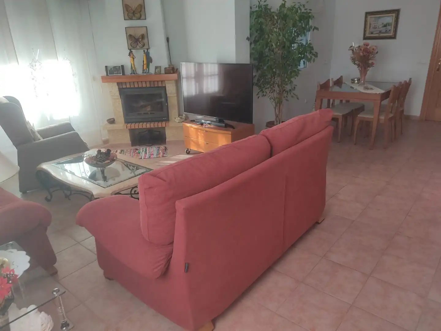 Sala de estar de Casa o chalet de alquiler en Ronda con Aire acondicionado, Calefacción y Jardín privado