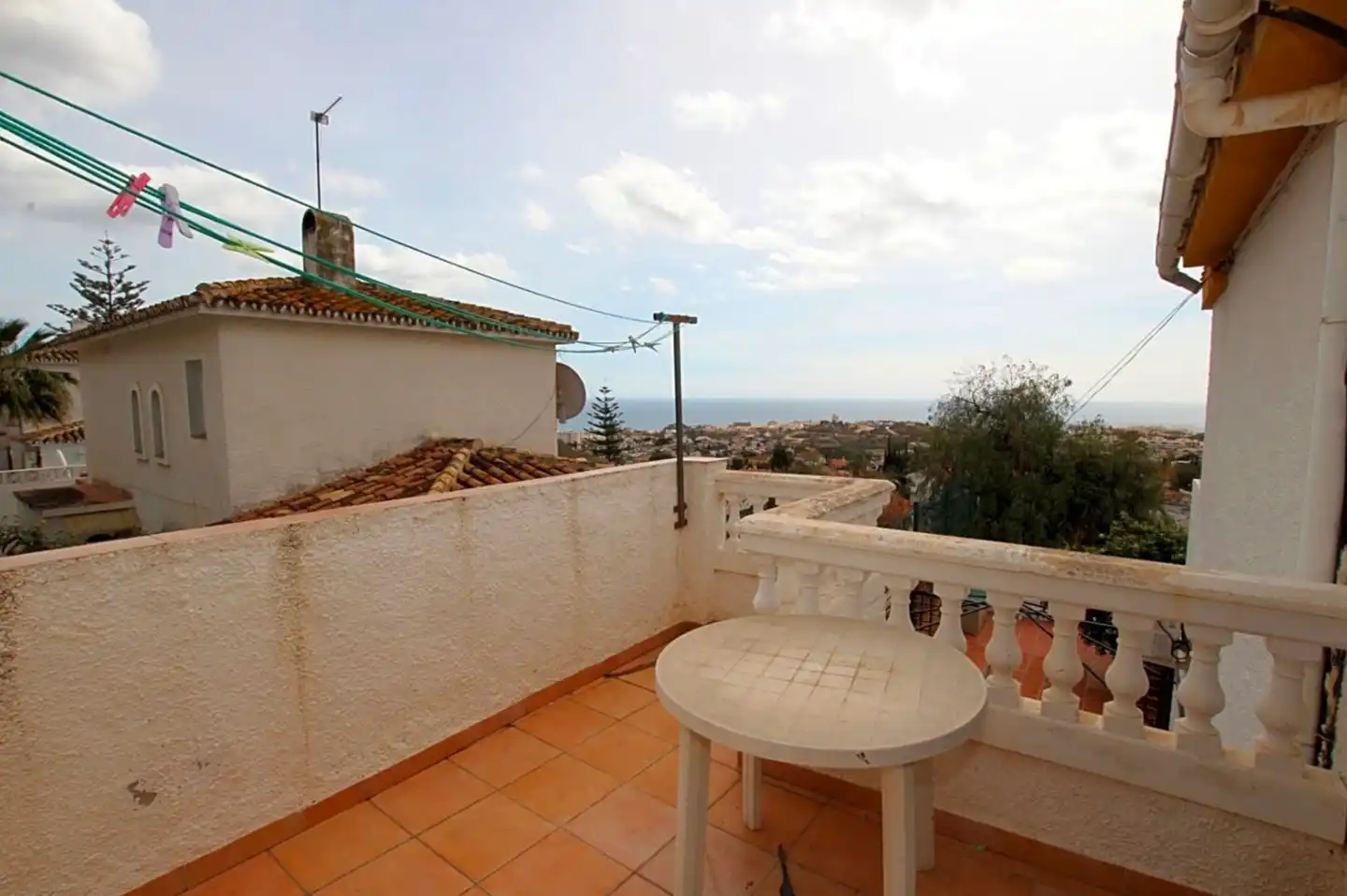 Terraza de Casa o chalet en venta en Benalmádena con Aire acondicionado, Jardín privado y Terraza