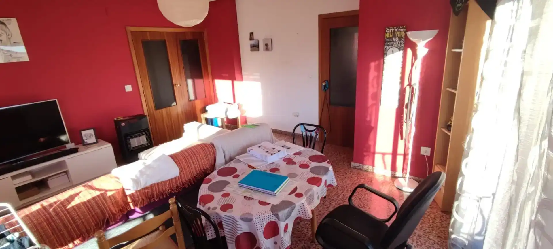 Living room of Flat for sale in Hellín  with Storage room and Furnished