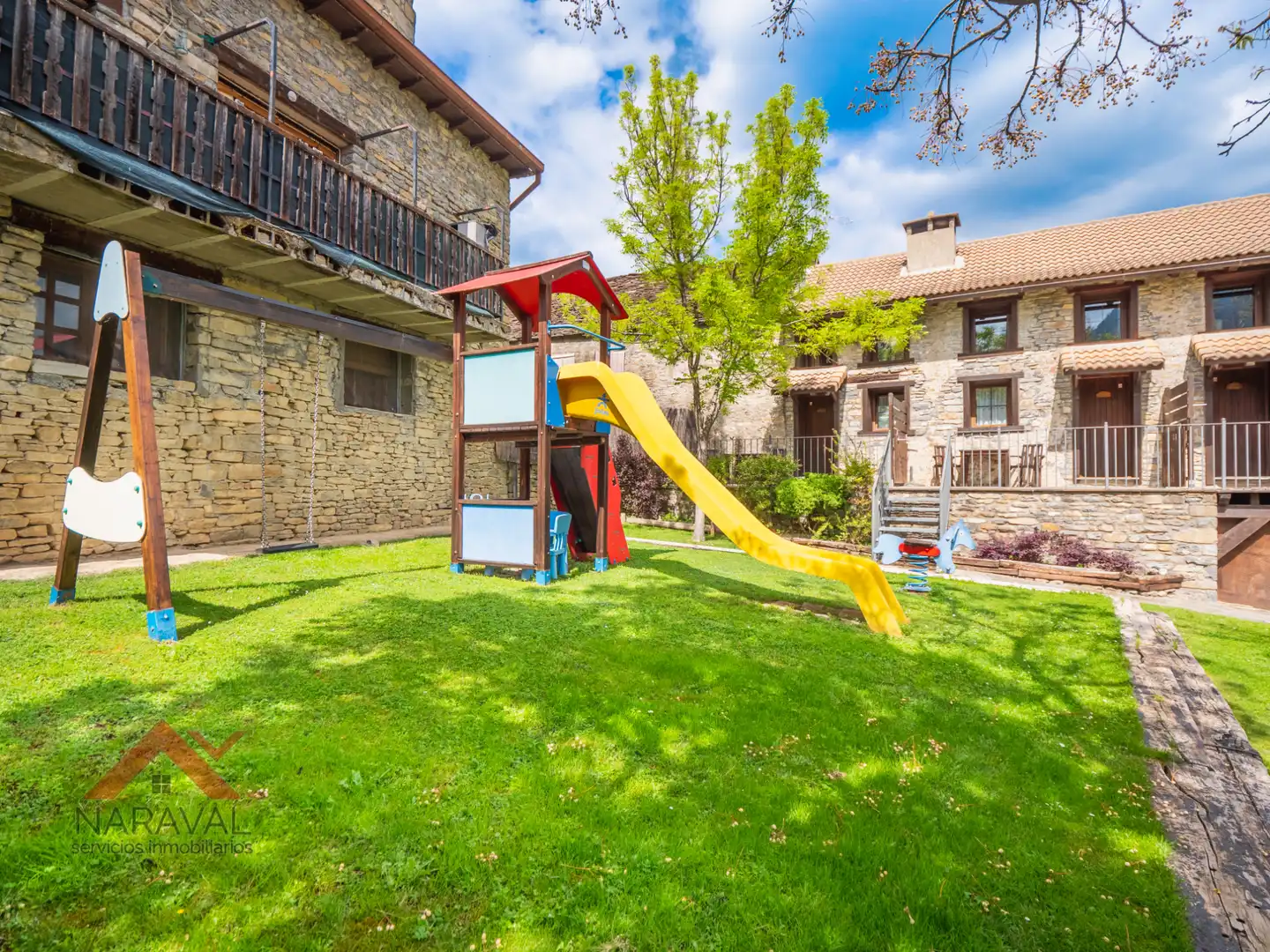 Jardín de Casa o chalet en venta en Fiscal con Aire acondicionado, Calefacción y Jardín privado