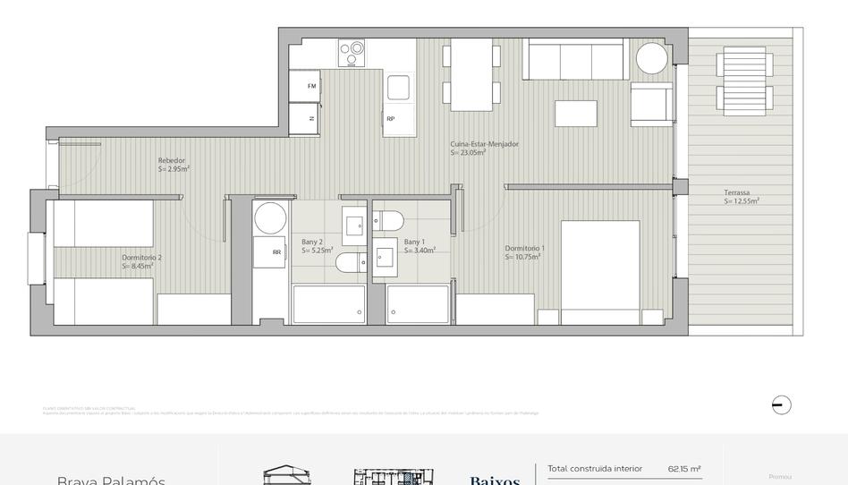 Foto 1 de Pis en venda a Carrer Mossèn Jacint Verdaguer, 44, Centre, Girona